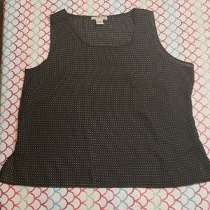 Polka dot tank top